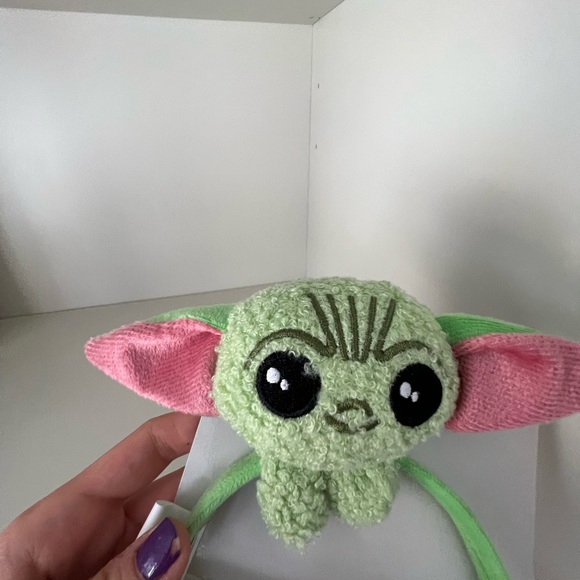 DISNEY The Child Grogu Mandalorian Baby Yoda Headband Youth one size Brand New - Picture 4 of 6